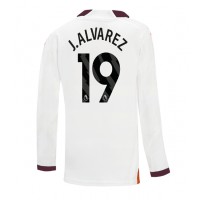 Manchester City Julian Alvarez #19 Auswärtstrikot 2023-24 Langarm
